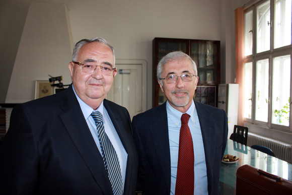 Laurentiu M Popescu si Maurizio Capogrossi